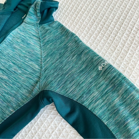 Columbia green spacedye half zip - Picture 3 of 5